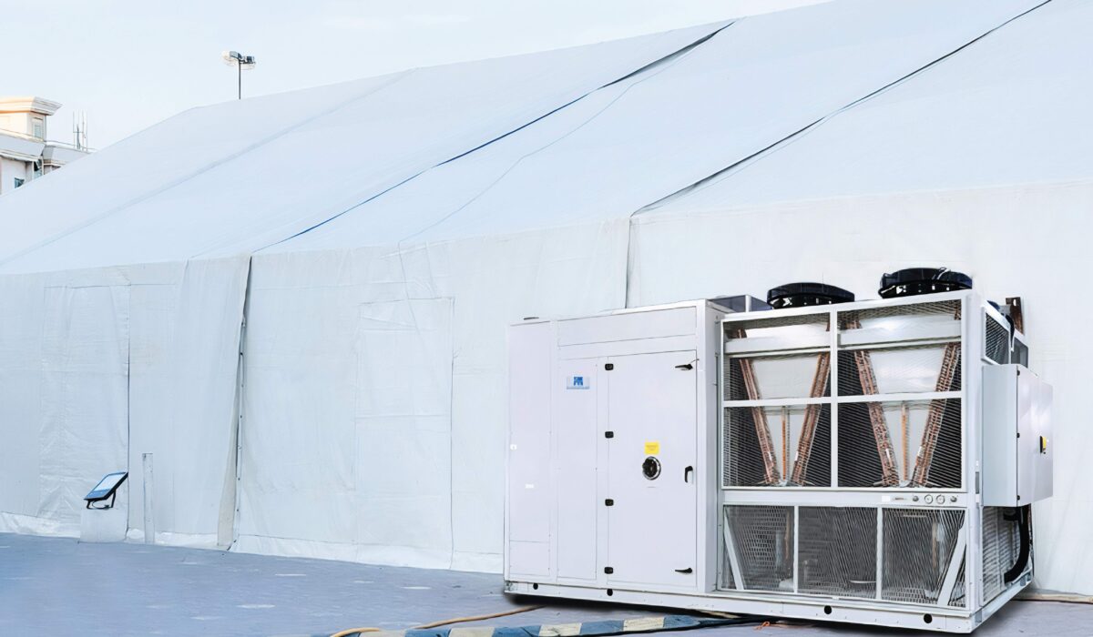 rooftop packaged unit for rental solutions